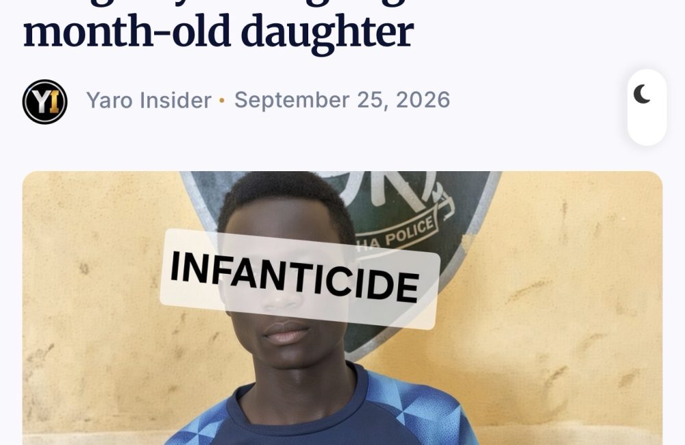 Bauchi Police Arrest Man For Allegedly Strangling Four Month Old Daughter 